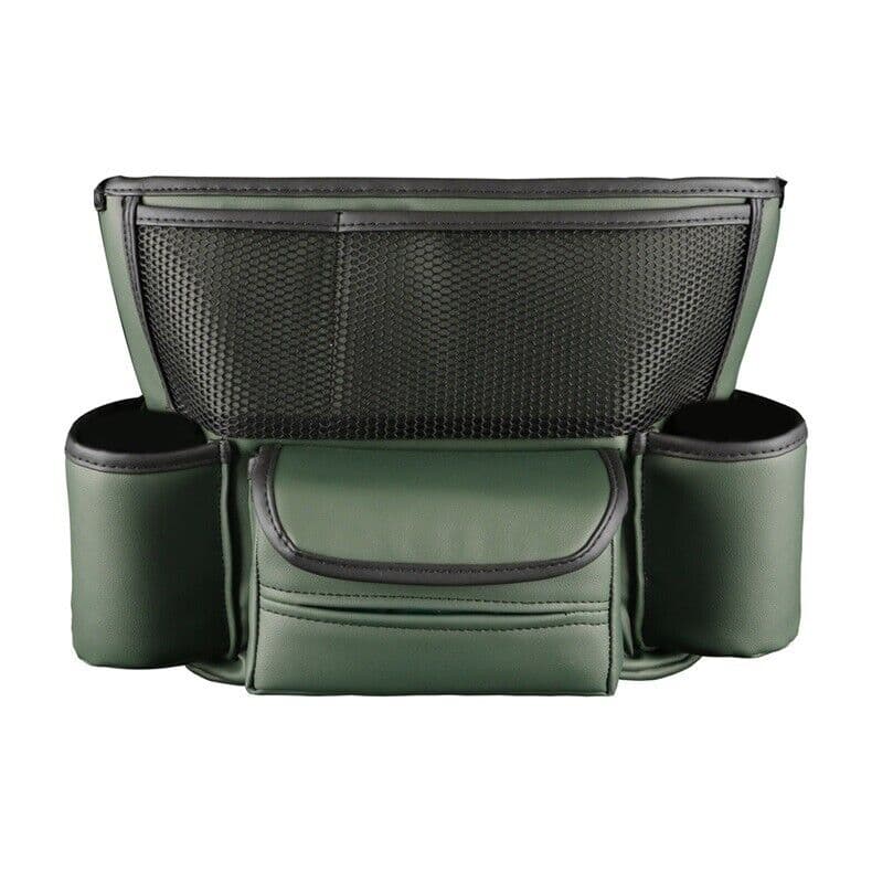 Sac de rangement central en cuir pour siège avant de voiture — صورة 4