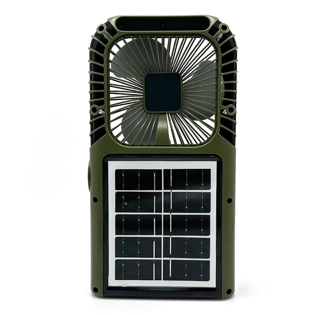 Kit Ventilateur et Lampe avec Panneau Solaire Multifonctionnel DT-9030 – طقم مروحة ومصباح متعدد الإستعمالات — صورة 5
