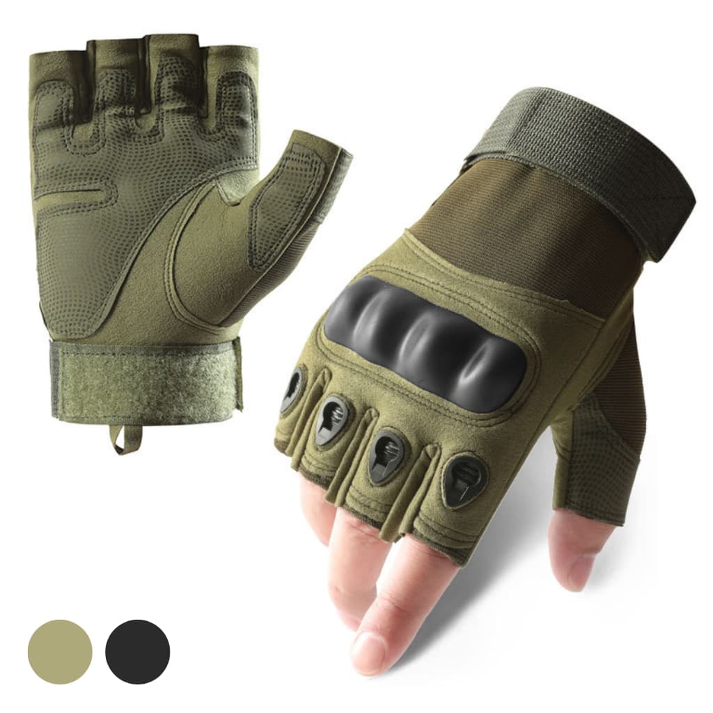 Gants de Moto antidérapants demi-doigt v2 — صورة 1