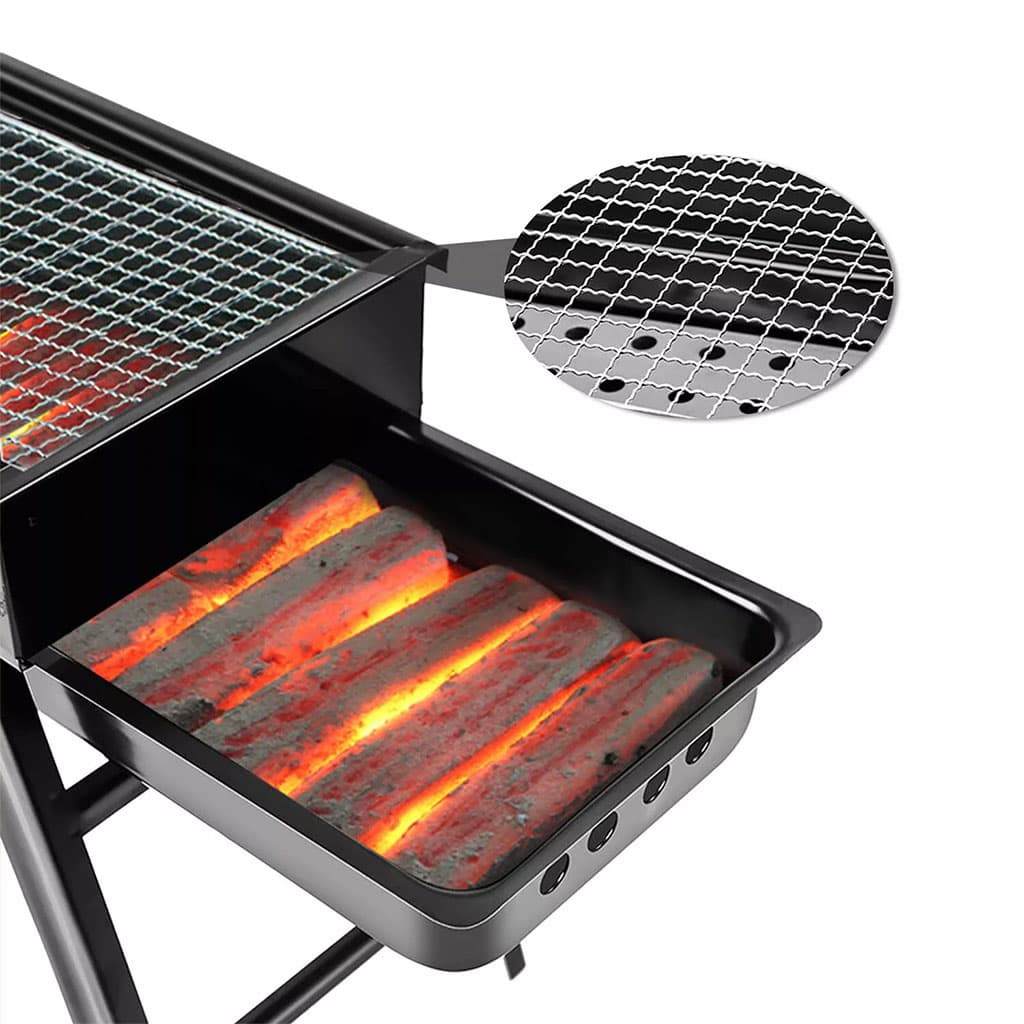 Barbecue Pliante et Portable en Acier Inoxydable – شواية محمولة وقابلة للطي — صورة 7