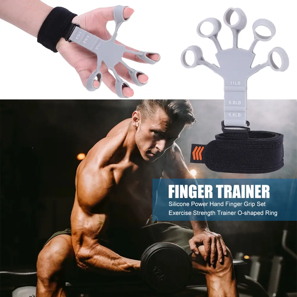 Finger Exerciseur de doigts pour l’entraînement physique et renforcement des mains — صورة 8