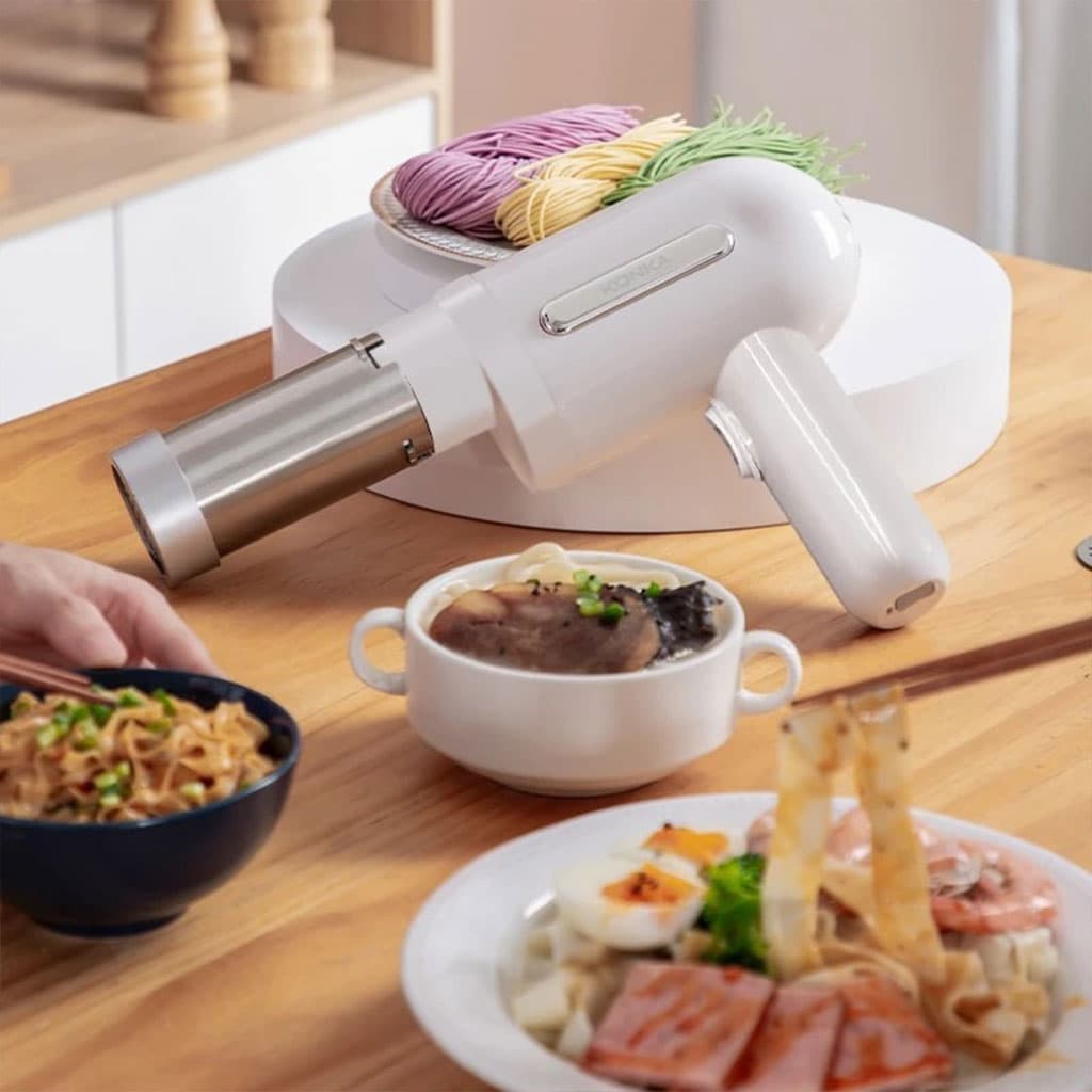 Machine à pâtes Noodle électrique portative en acier inoxydable — صورة 7