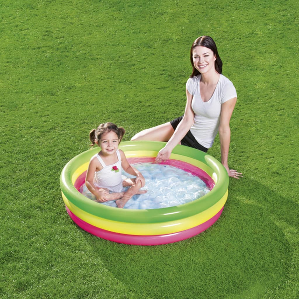 Piscine Gonflable Arc-en-Ciel 102 cm x 25 cm Bestway #51104 — صورة 10