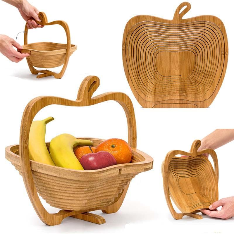 Panie Fruits magique pliable en bambou — صورة 1