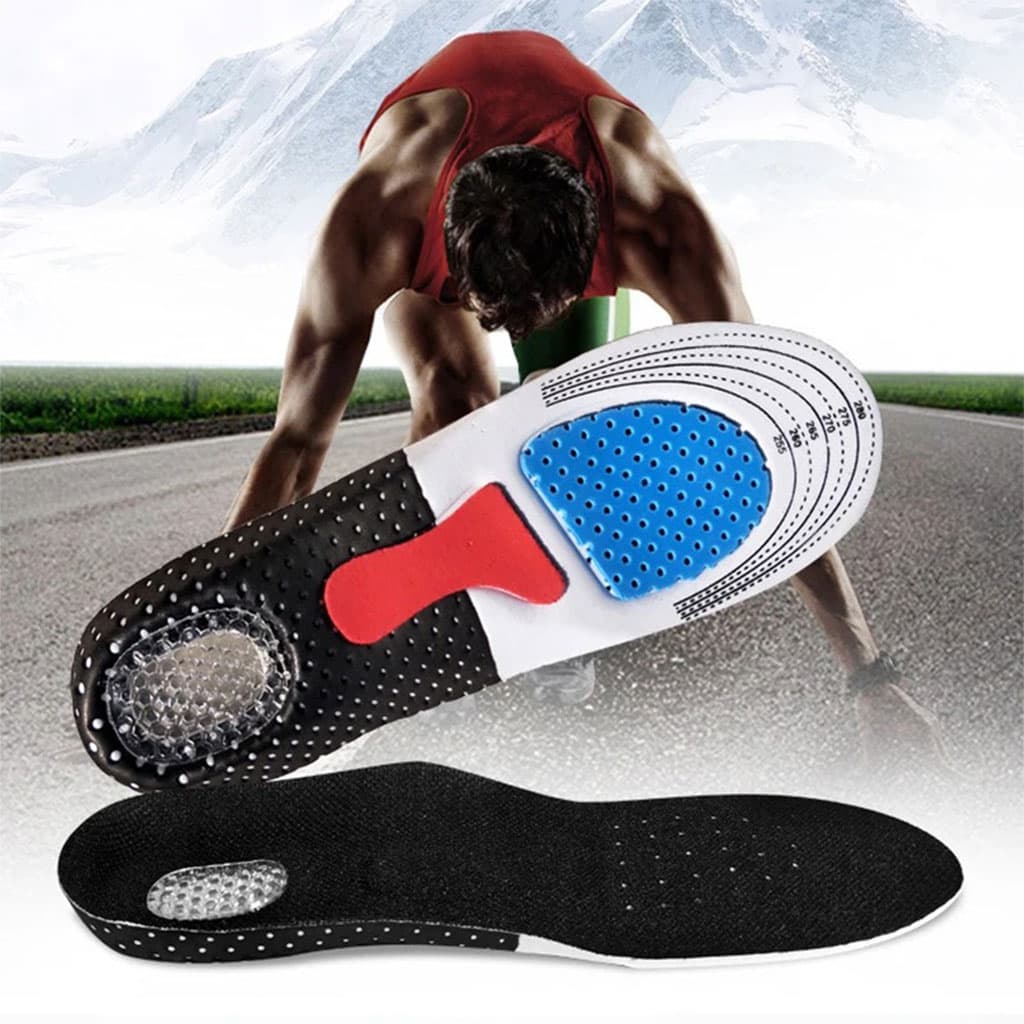 Semelles Gel Orthopédique pour amorti Les chocs et soulage Les épines calcanéennes — صورة 3