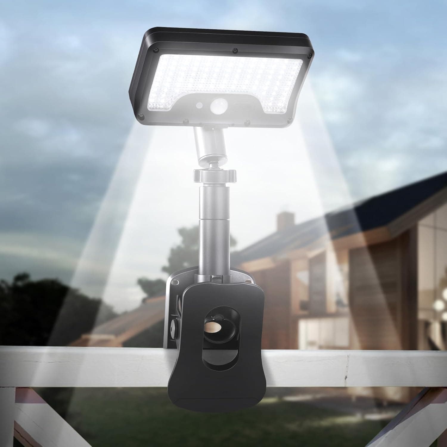 مصباح حائط شمسي | Applique LED Clip Détecteur Mouvement | YX-672L-1 — صورة 1