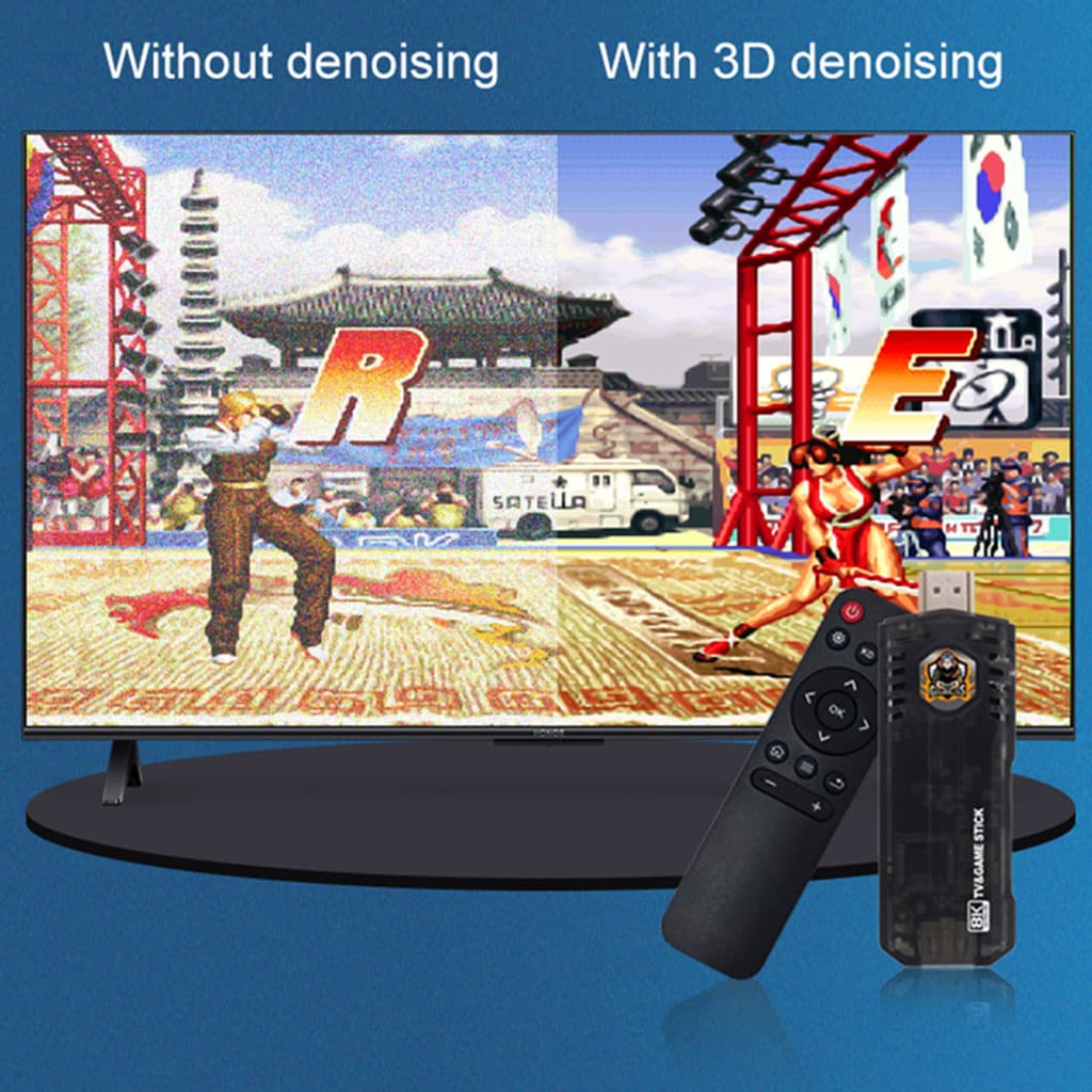 8K Android TV Box Console de jeu 10000+ Retro Stick double système AU — صورة 4