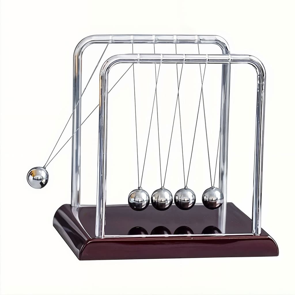 Pendule Newton Balls d'équilibre en acier classique v2 — صورة 1