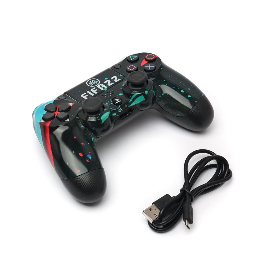 SONY DualShock Manette PS4 Sans Fil, Batterie Rechargeable (High Copy) – Edition FIFA — صورة 4