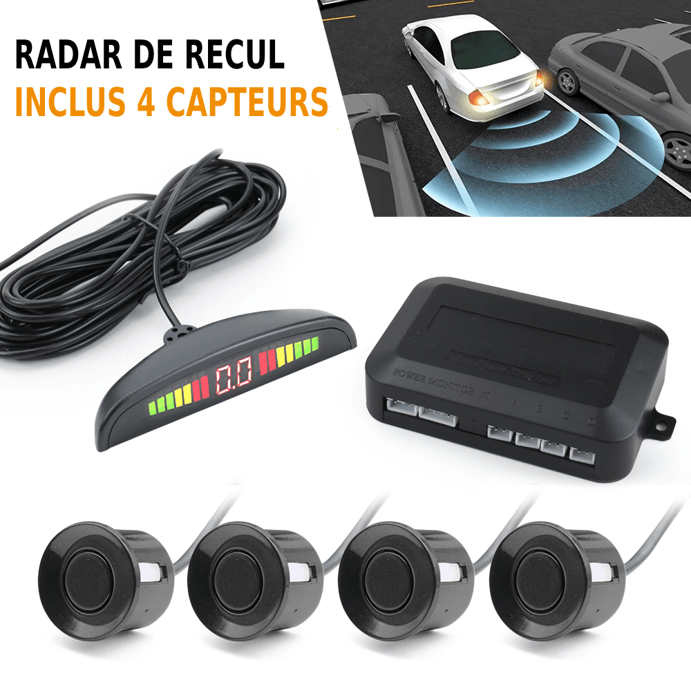 Radar de recul avec detecteur Automatique Pour Voiture — صورة 1