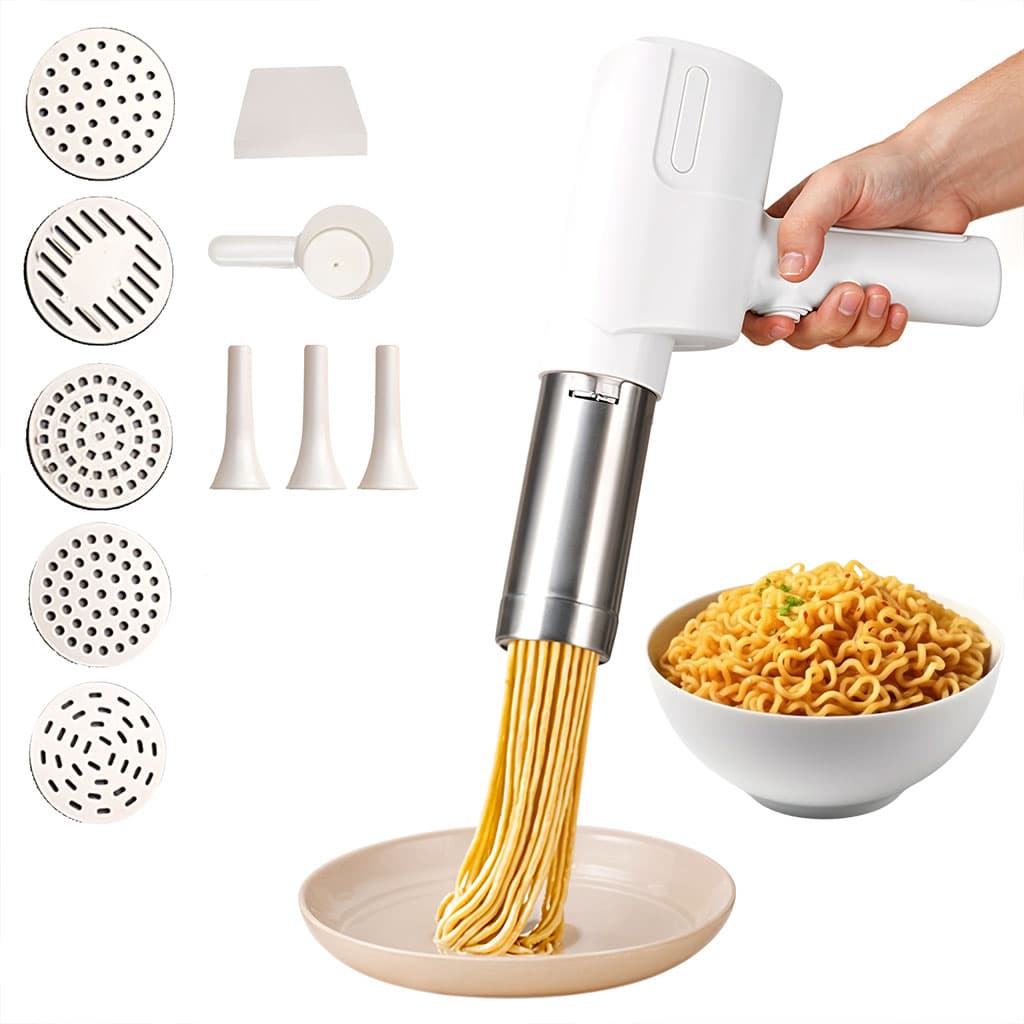 Machine à pâtes Noodle électrique portative en acier inoxydable — صورة 1