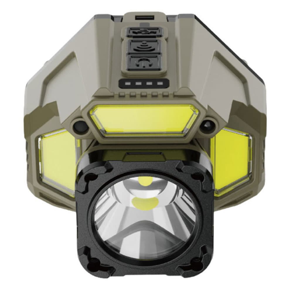 Lampe frontale rechargeable avec capteur de mouvement – مصباح مع مستشعر حركة — صورة 2