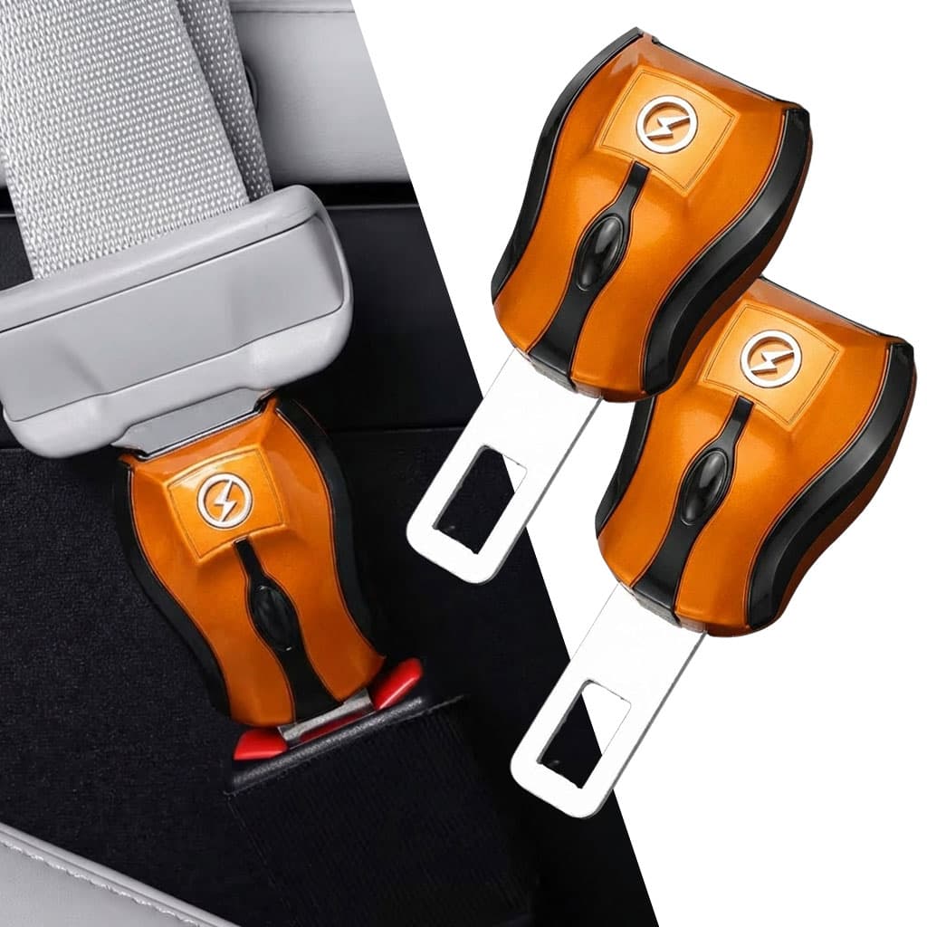 Attache ceinture de sécurité pour siège auto 2PCS HT-914 – طقم قطعتين مشبك حزام الأمان — صورة 1