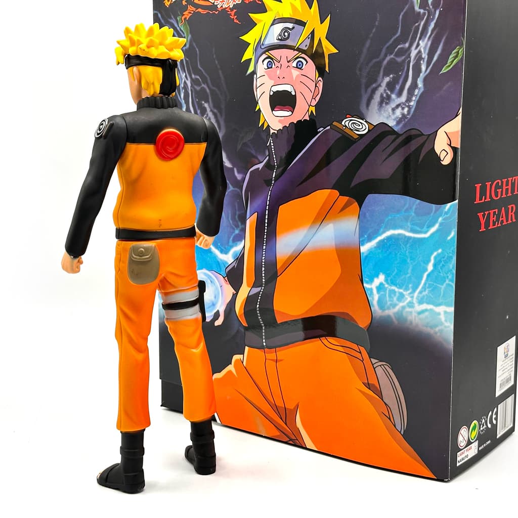 Figurine Géante Naruto 30 cm en PVC Le Héros de Konoha à Collectionner — صورة 1
