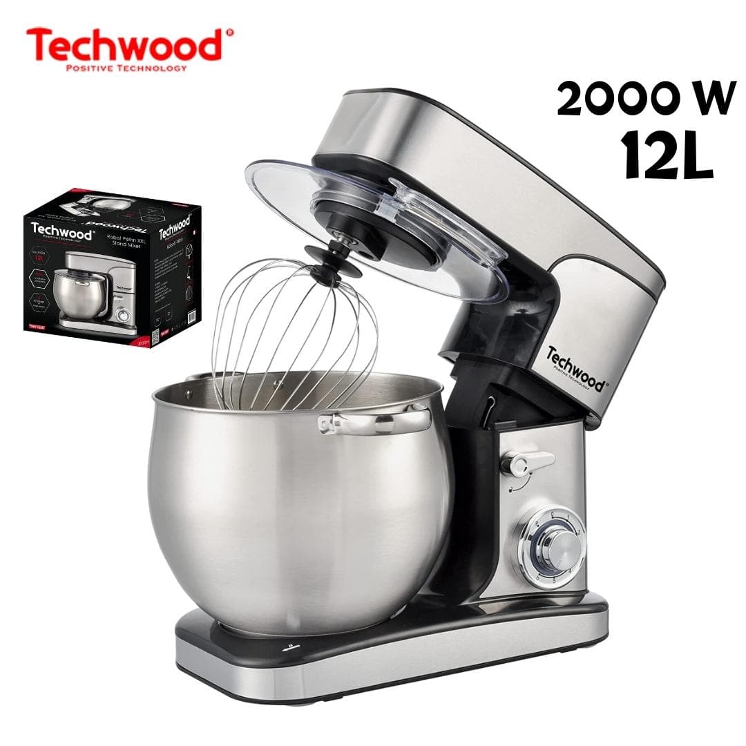 Techwood Robot Pétrin Professionel 12L 2000W  TRO-1226 — صورة 1