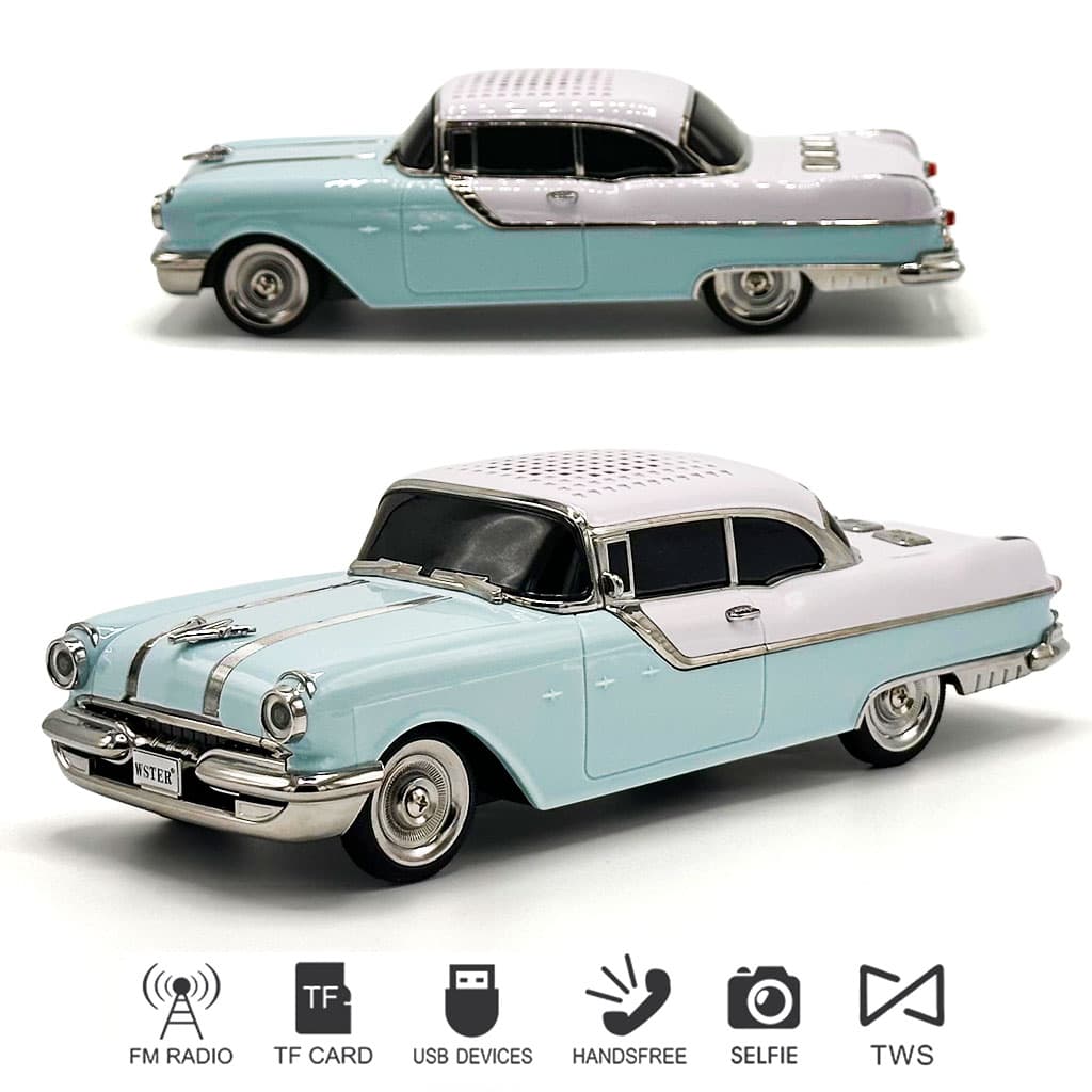 Haut-parleur Bluetooth Sans Fil en Forme de Voiture Pontiac – مكبر صوت بلوتوث لاسلكي على شكل سيارة — صورة 1