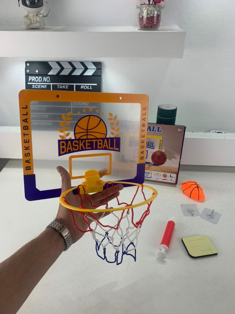 Mini Jeu de Basket-Ball à Domicile Pour Enfants – لعبة كرة السلة للأطفال — صورة حقيقية 8