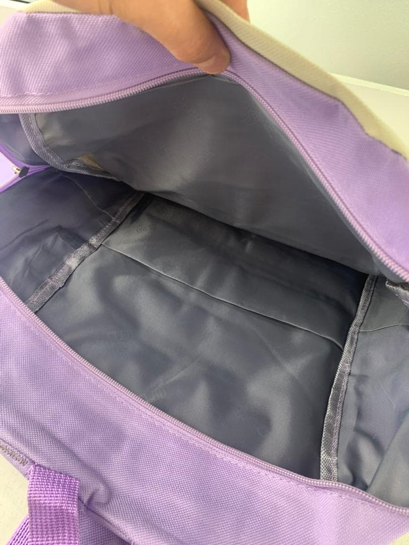 Ensemble de sacs d’école Kawai pour adolescents 4Pcs V3 CLBD Mauve – محفظة 4 قطع كاواي بنفسجي — صورة حقيقية 8