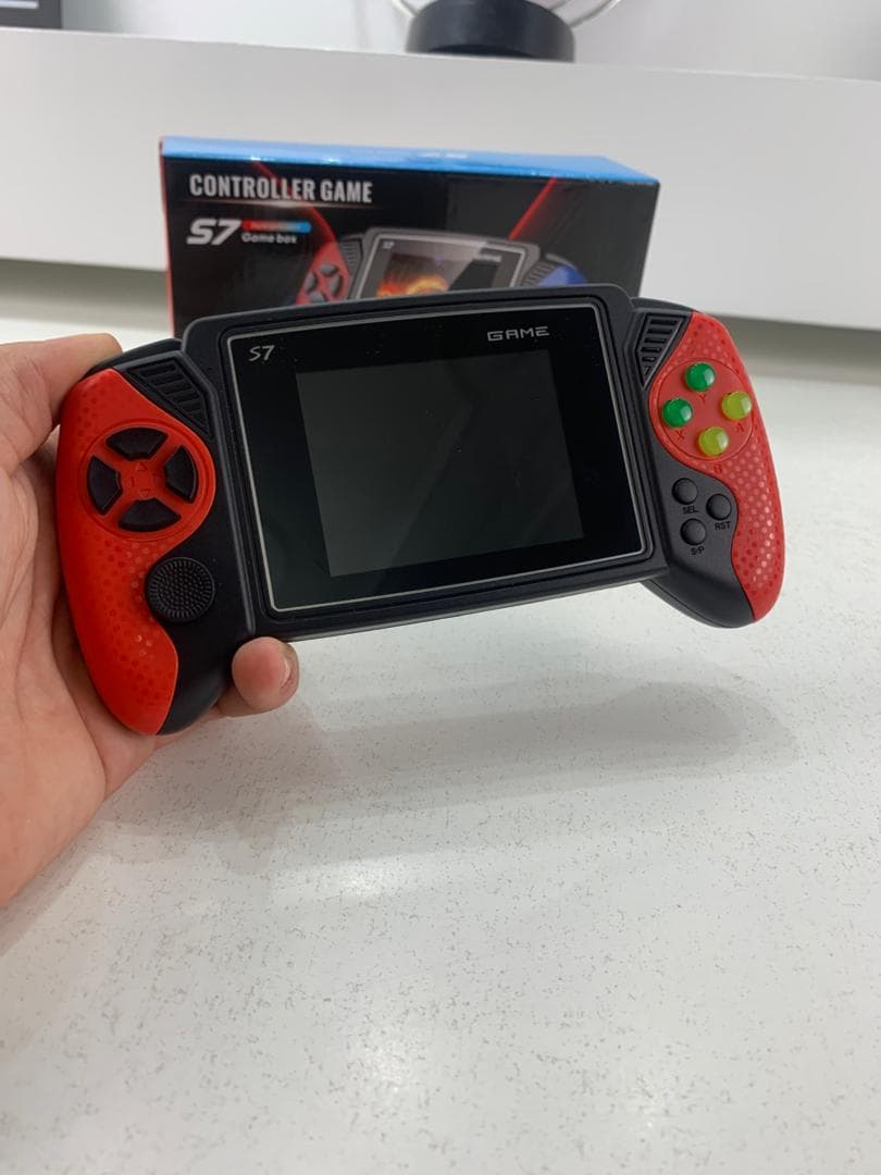 Sup Game Box S7 400 en 1 avec Batterie intégrée et sortie TV – جهاز ألعاب كلاسكية — صورة حقيقية 8