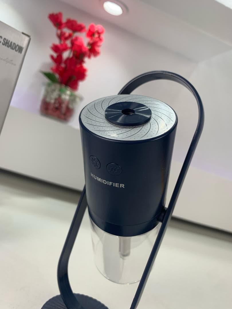 Humidificateur Lumière RGB 360° Rotation – مرطب هواء — صورة حقيقية 9