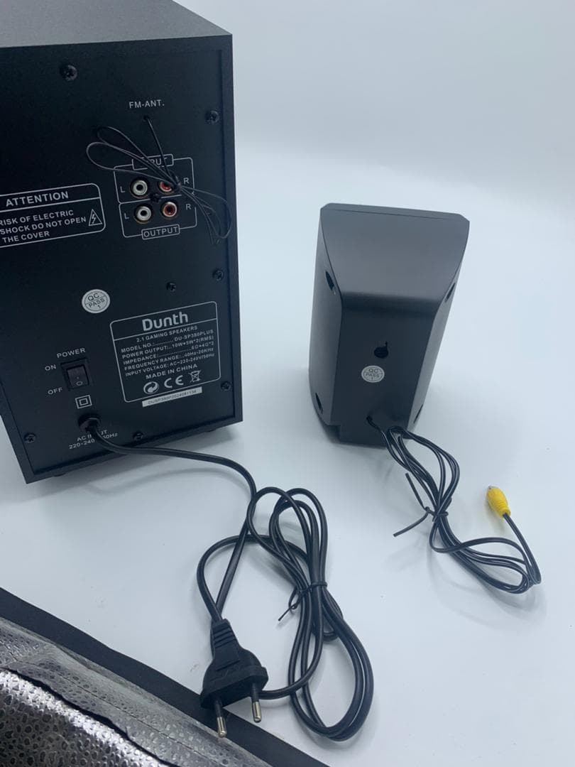 Haut-Parleur DUNTH 3000 W  LED DU-SP380PLUS – مكبر صوت — صورة حقيقية 6
