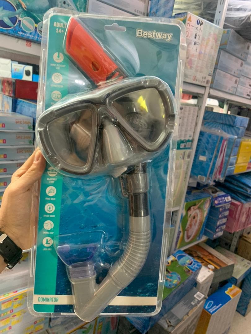 Bestway Masque et Tuba Dominator pour Adultes dès 14 Ans 24029 — صورة حقيقية 4