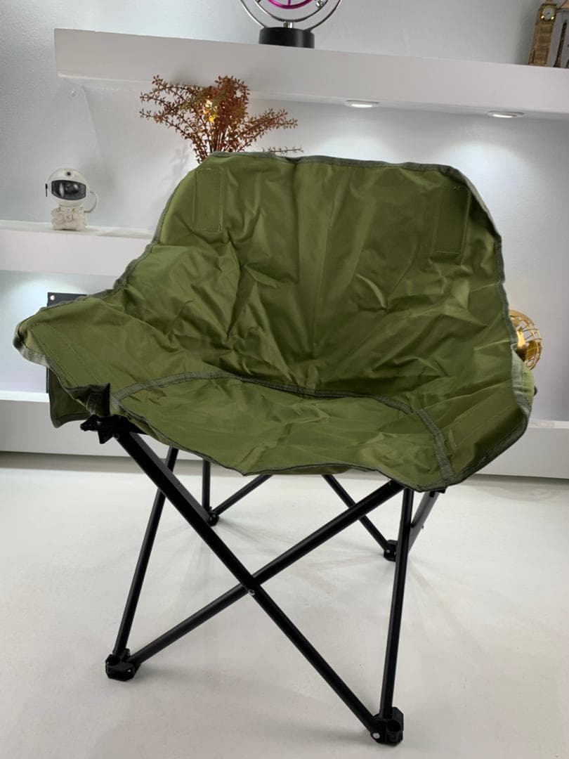 Chaise de Camping Pliante Confortable et Portable Pm – كرسي إسترخاء قابل للطي — صورة حقيقية 8