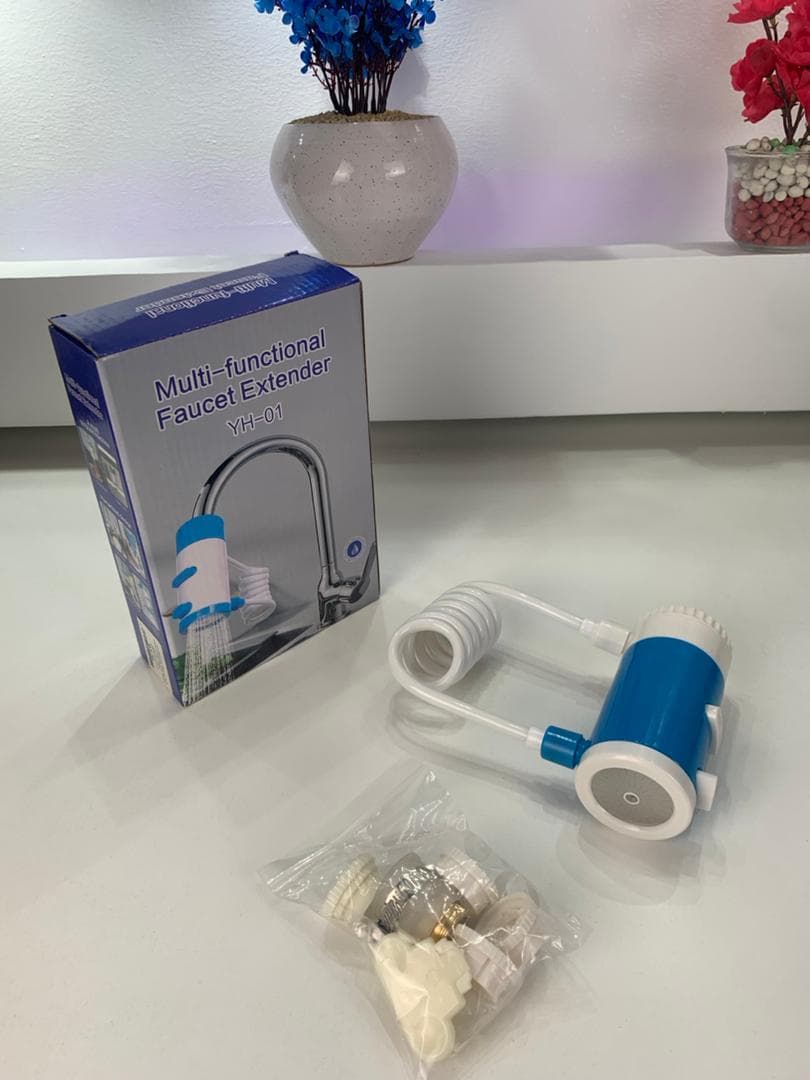 Extendeur de Robinet d'Évier Pivotant à 360° avec 3 Modes – موسع صنبور حوض دوار بثلاثة أوضاع — صورة حقيقية 8
