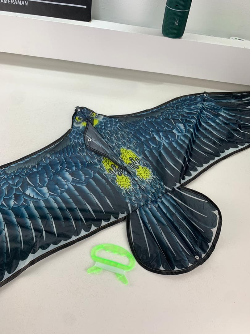 Cerf-Volant Aigle pour Enfants Facile à Assembler et à Voler – طائرة ورقية للأطفال — صورة حقيقية 7
