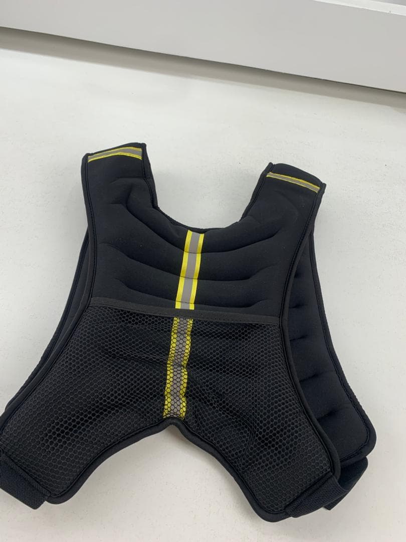 Gilet lesté d’entrainement 5KG réglable avec bretelles élargies – صدرية تدريبات للمحترفين — صورة حقيقية 10