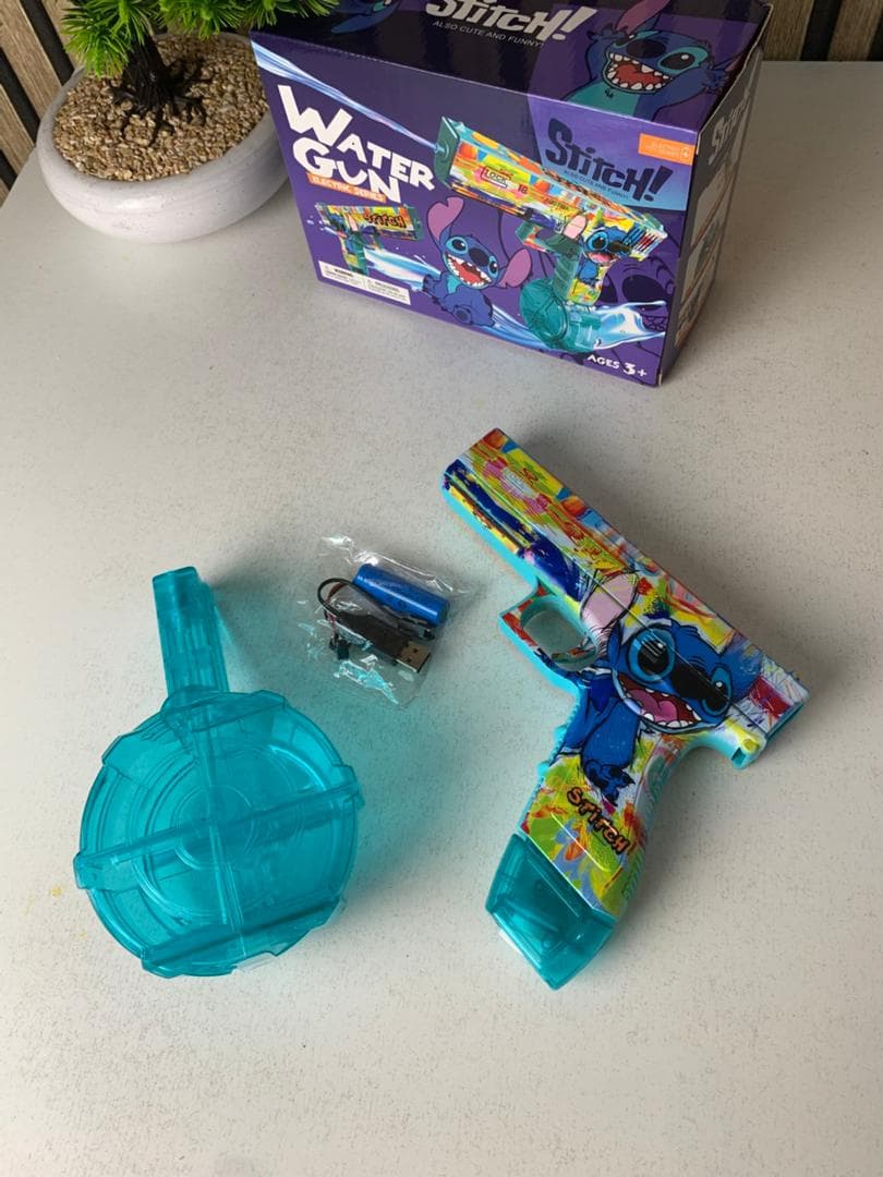 Pistolets à Eau électrique Automatique pour Enfants – مسدس إطلاق المياه أتوماتيكي — صورة حقيقية 6