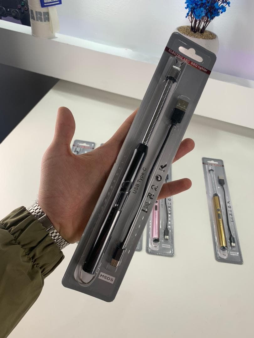 Allume Électrique Rechargeable – ولاعة كهربائية قابلة لإعادة الشحن — صورة حقيقية 10
