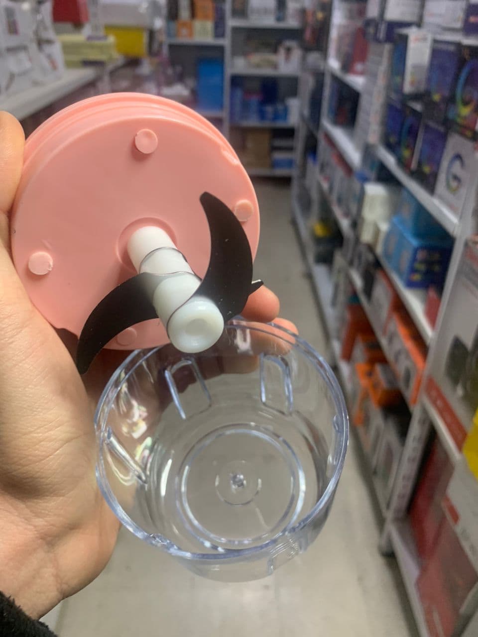 Mini Hachoir électrique Portable Rechargeable 250 ML — صورة حقيقية 5