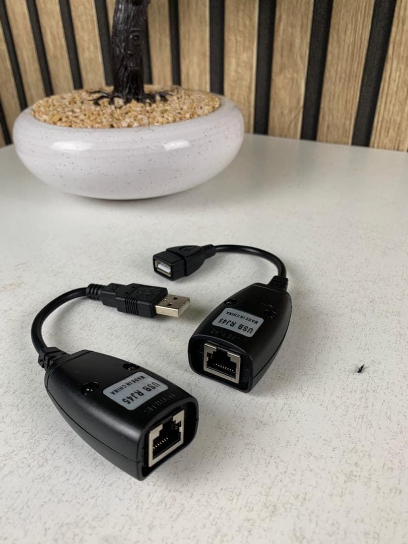 Rallonge de câble USB sur RJ45 2Pcs Longueur jusqu’à 150 m — صورة حقيقية 8
