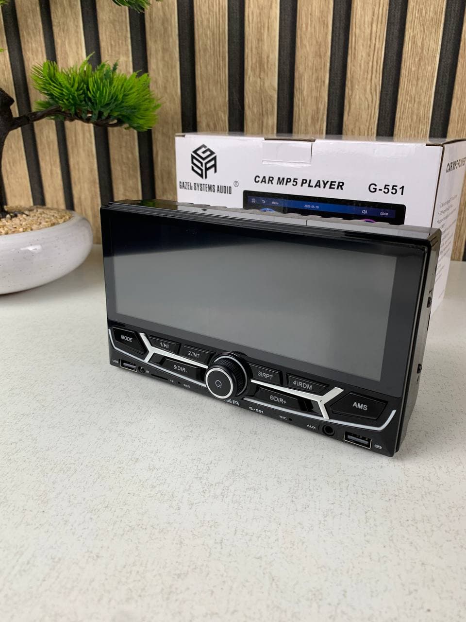جهاز راديو سيارة | Autoradio 2 Din CarPlay Mirror Link | شاشة لمسية — صورة حقيقية 7