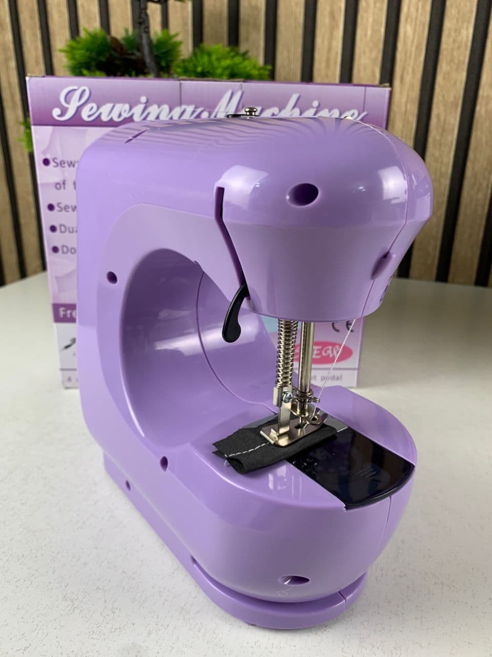 Machine à coudre électrique portable et légère JYSM-301 – آلة خياطة — صورة حقيقية 10