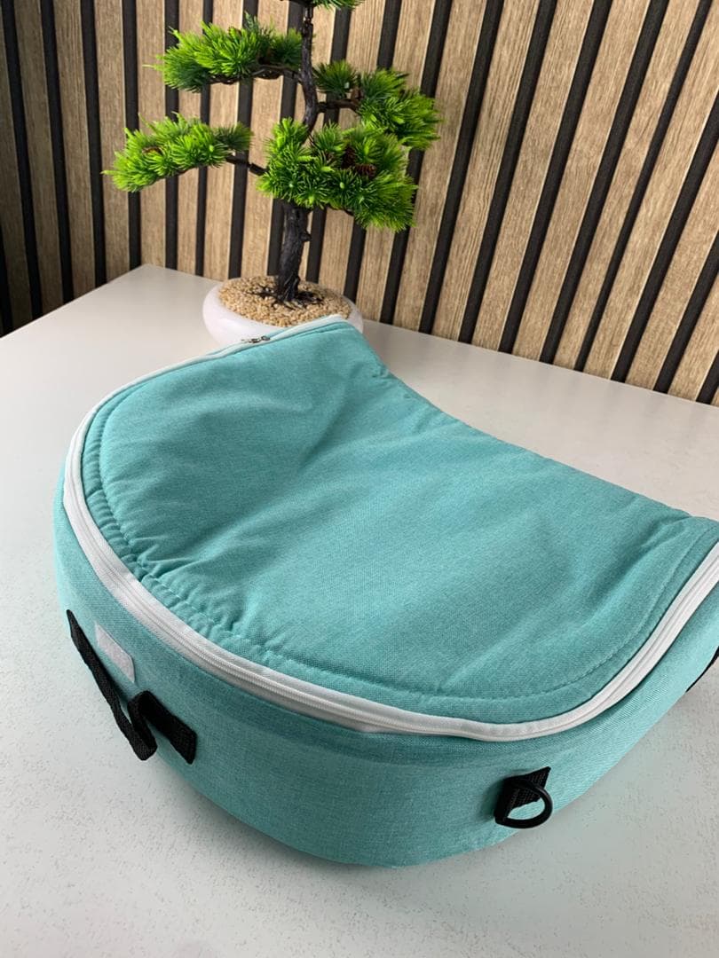 Lit et sac à langer pour enfants avec moustiquaire et auvent – سرير أطفال سهل النقل مع ناموسية مدمجة — صورة حقيقية 8