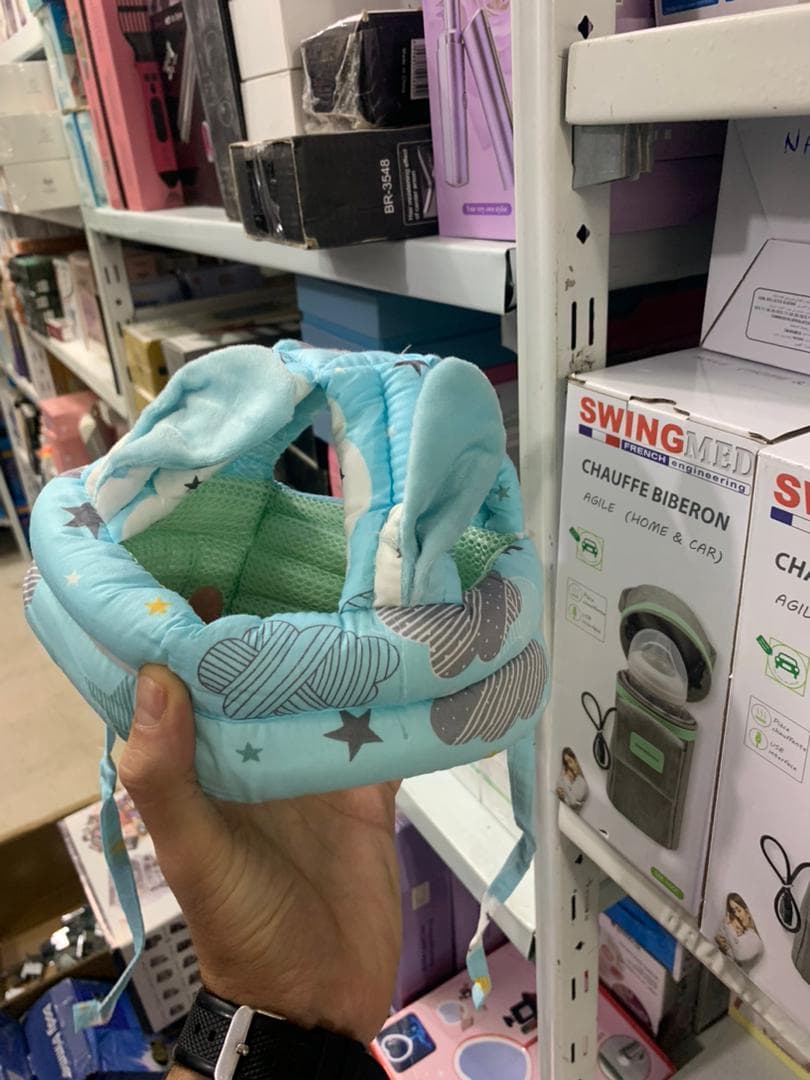Casque De Sécurité 360° Pour Bébé De 6 A 24 Mois-Multicolor — صورة حقيقية 15
