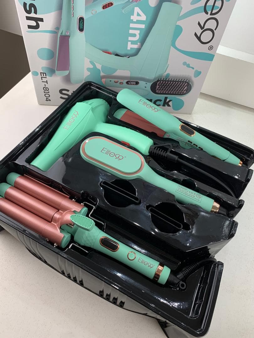 Elite99 Styling 4en1 Pack Ultime pour des Cheveux Parfaits – مجموعة العناية بالشعر 4في1 — صورة حقيقية 6