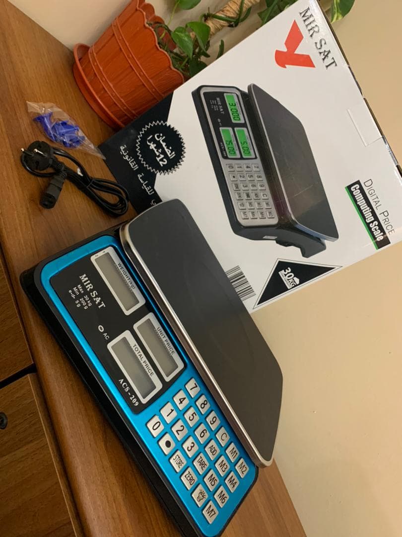 Mirsat Balance Électronique 30KG ACS-209 — صورة حقيقية 10
