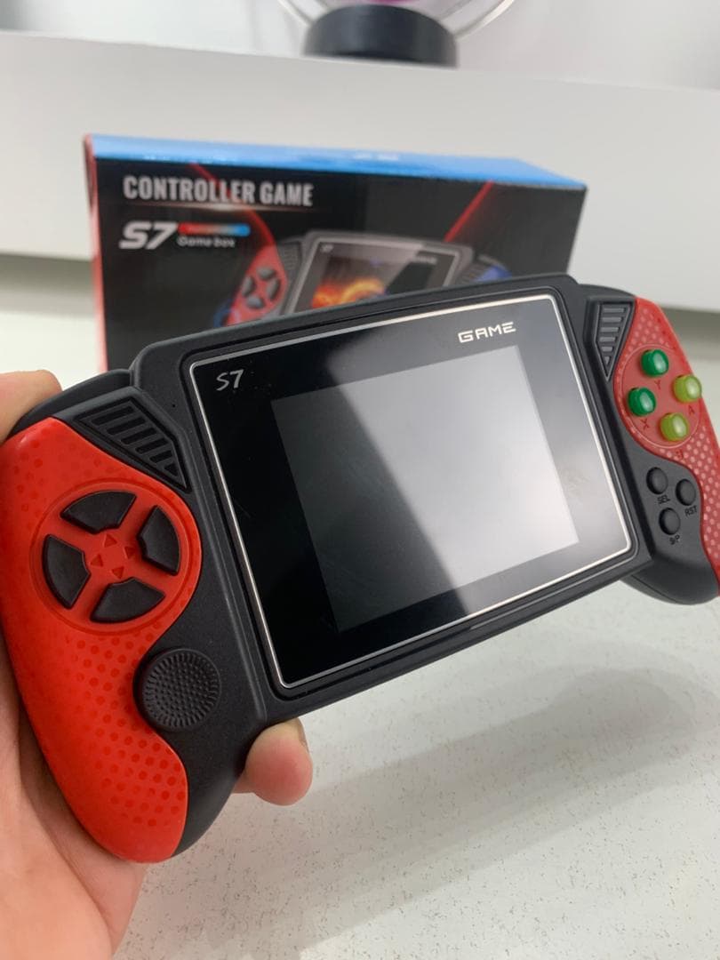 Sup Game Box S7 400 en 1 avec Batterie intégrée et sortie TV – جهاز ألعاب كلاسكية — صورة حقيقية 9