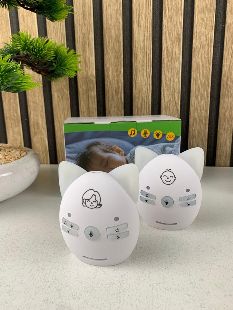 Monitor audio sans fil bidirectionnel pour chambre d’enfants V30 – جهاز مراقبة نوم الطفل — صورة حقيقية 5