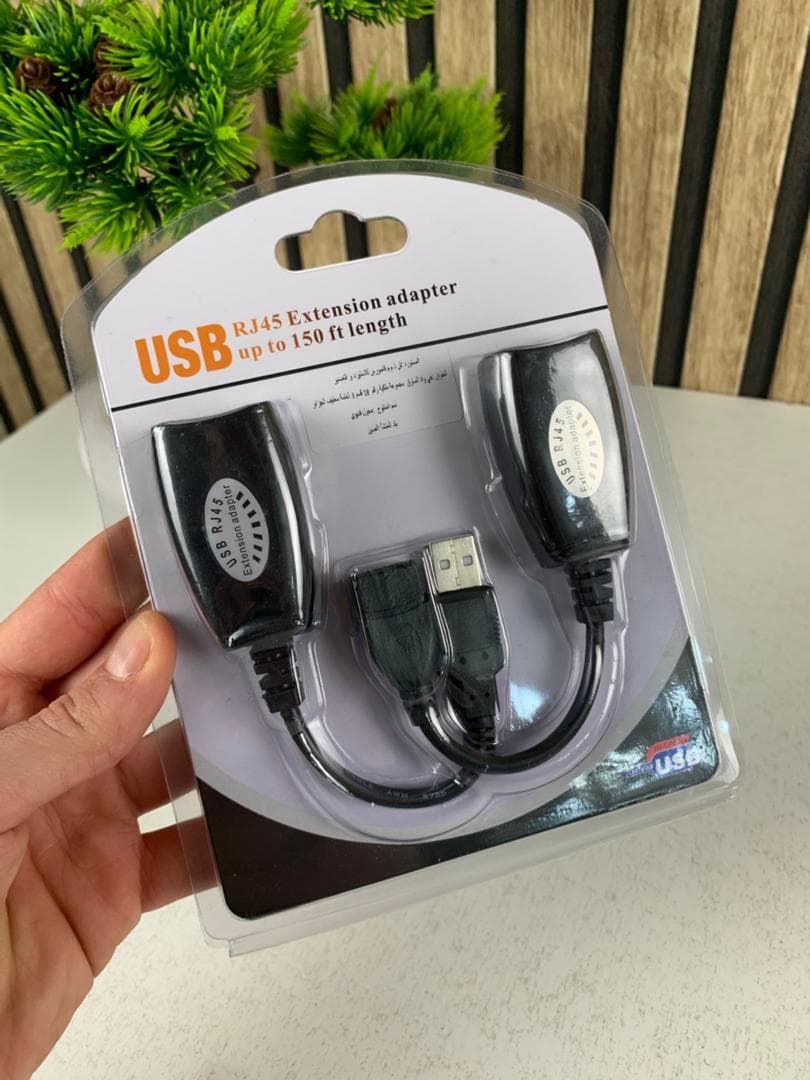 Rallonge de câble USB sur RJ45 2Pcs Longueur jusqu’à 150 m — صورة حقيقية 7
