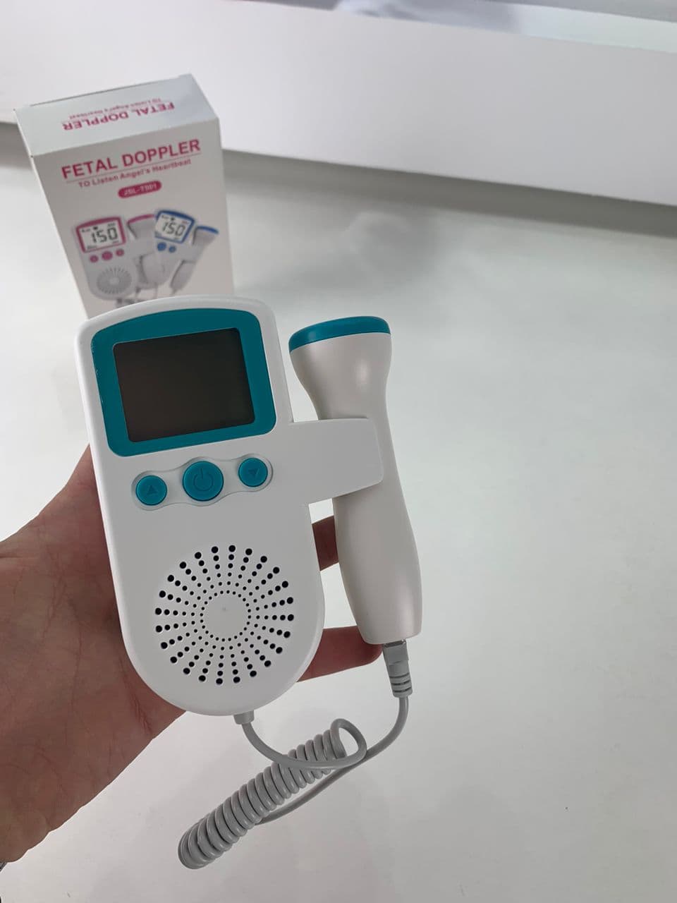 Moniteur de fréquence cardiaque fœtale – جهاز لمراقبة نبضات قلب الجنين — صورة حقيقية 6