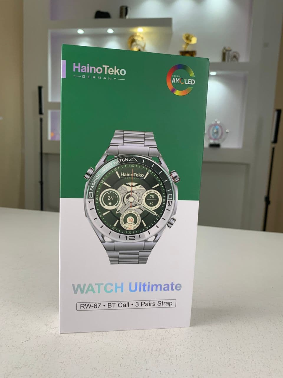 Smart Watch Haino Teko RW67 avec Fonction de Lecture de Maps – ساعة ذكية أصلية — صورة حقيقية 9
