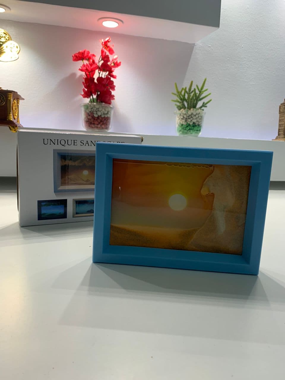 Tableau de Sable en Mouvement et miroir 3D – لوحة رملية ثلاثية الأبعاد مع مراة متحركة — صورة حقيقية 8