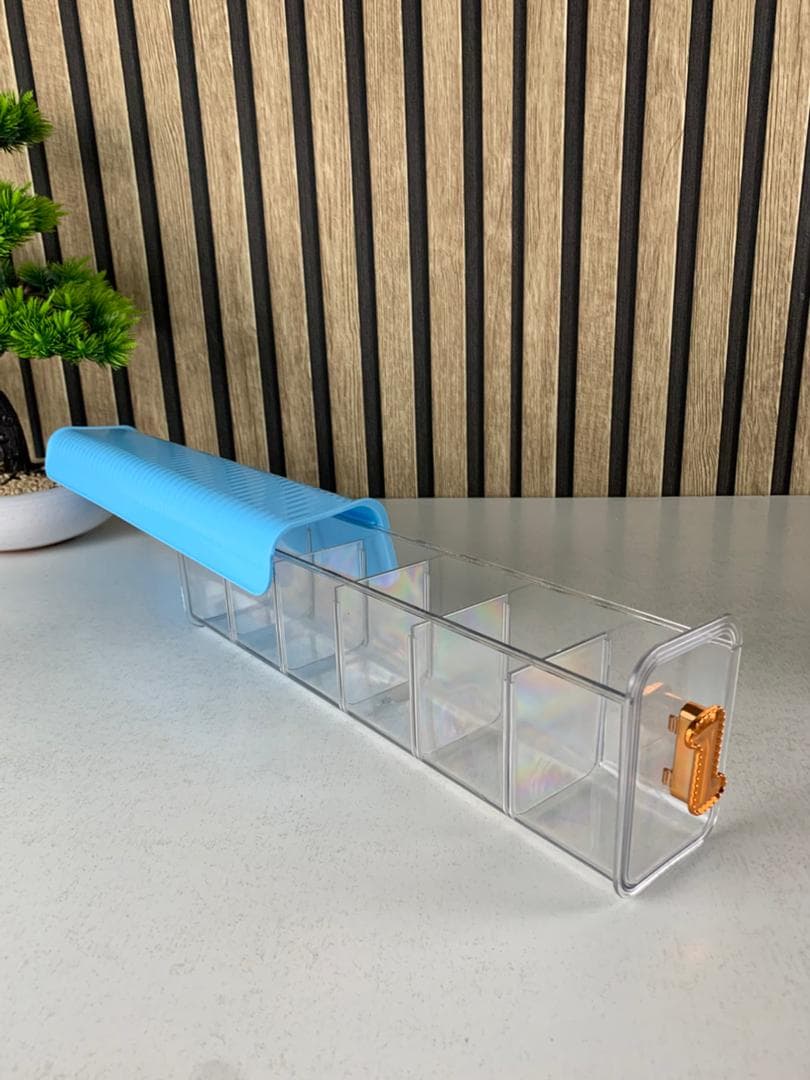 Boîte de rangement multifonctionnelle à plusieurs compartiments 1Pcs – علبة لتنظيم الأغراض متعددة الإستعمالات — صورة حقيقية 10