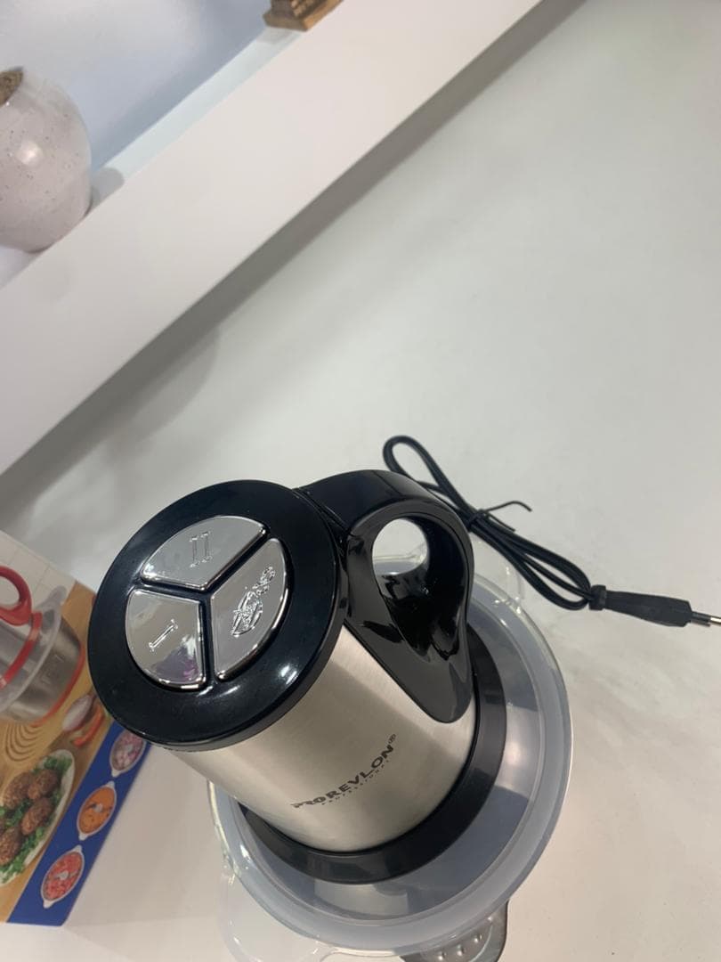 Hachoir à Viande Multifonction en Acier Inoxydable 300W/2L – مفرمة لحم متعددة الوظائف من الفولاذ المقاوم للصدأ — صورة حقيقية 9