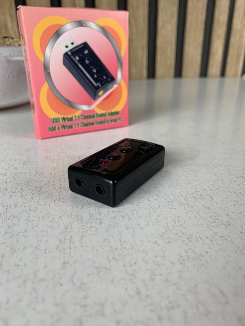Adaptateur De Carte Son USB À 3D Audio Virtual 7,1 Channel — صورة حقيقية 7