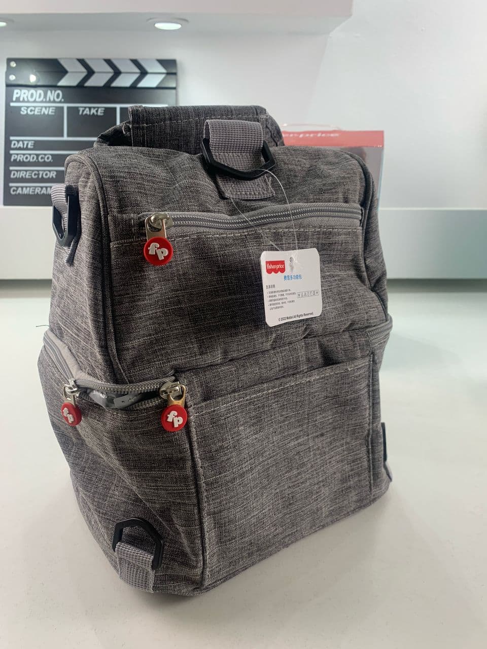 Fisher Price Sac maman avec Plusieurs Compartiments – حقيبة الرضيع — صورة حقيقية 9